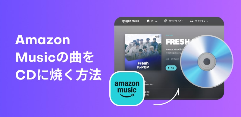 How to Burn Amazon Music to CD